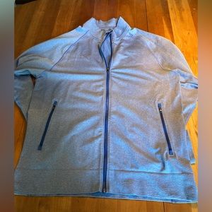 Men’s, lululemon, full zip, size L, in blue